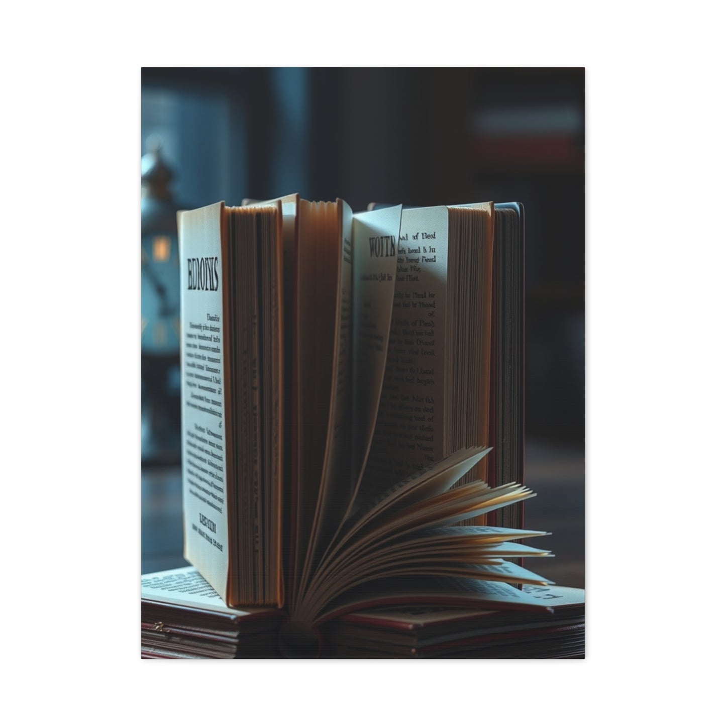 Elite Book Art Vision Wall Art & Canvas Print