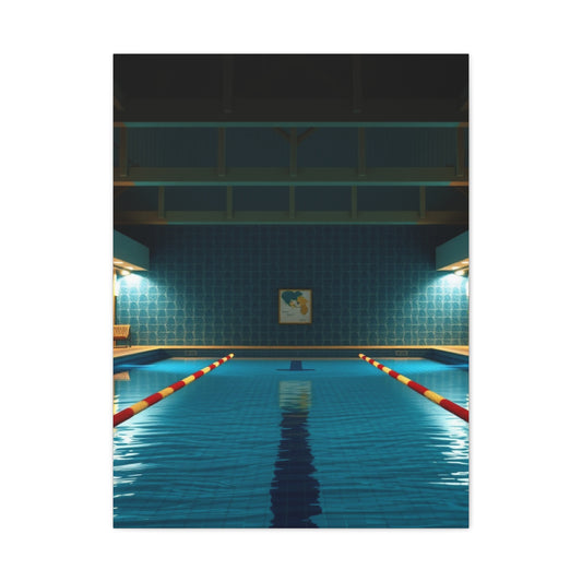 Elite Swimming Pool Art Vision Wall Art & Canvas Print