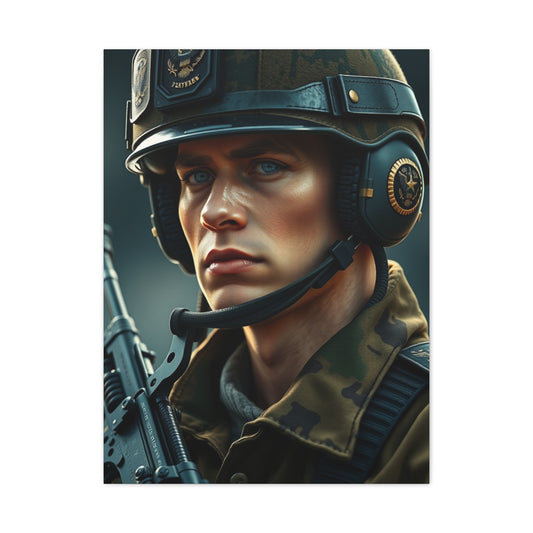 Military Art Refined Canvas Wall Art & Canvas Print