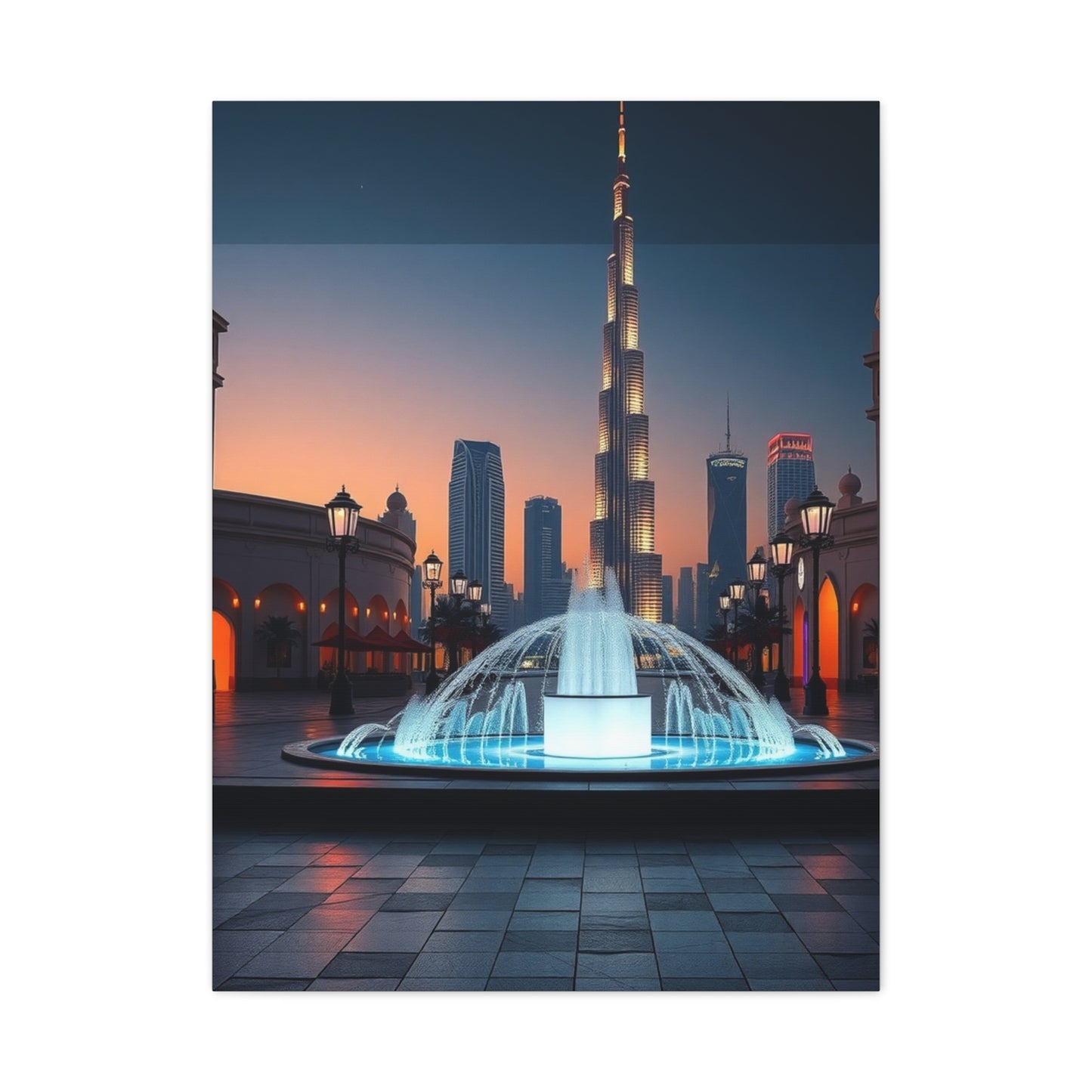 Vision Dubai Art Art Wall Art & Canvas Print