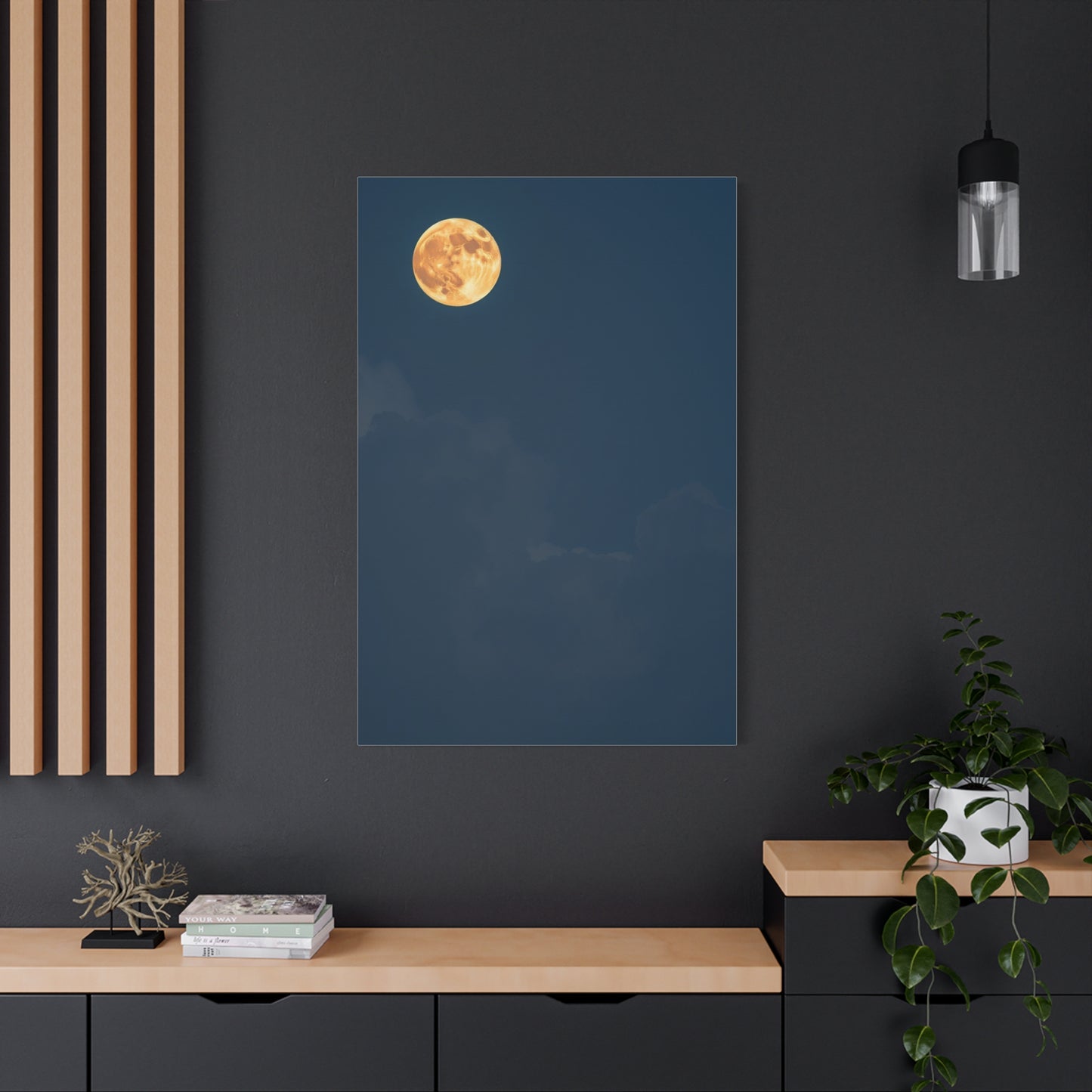 Supreme Full Moon Art Collection Wall Art & Canvas Print