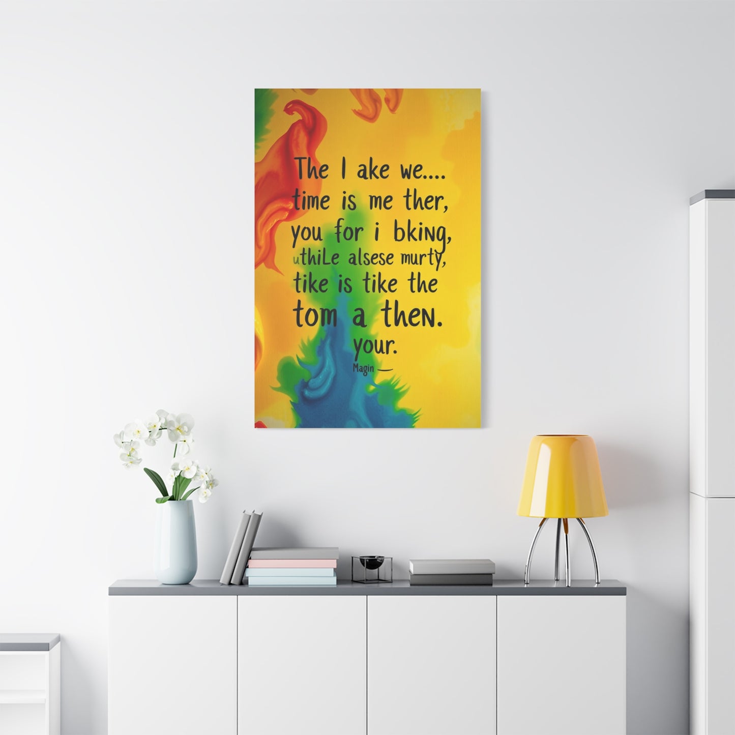 Elite Quotes and Saying Wall Art Vision Wall Art & Canvas Print