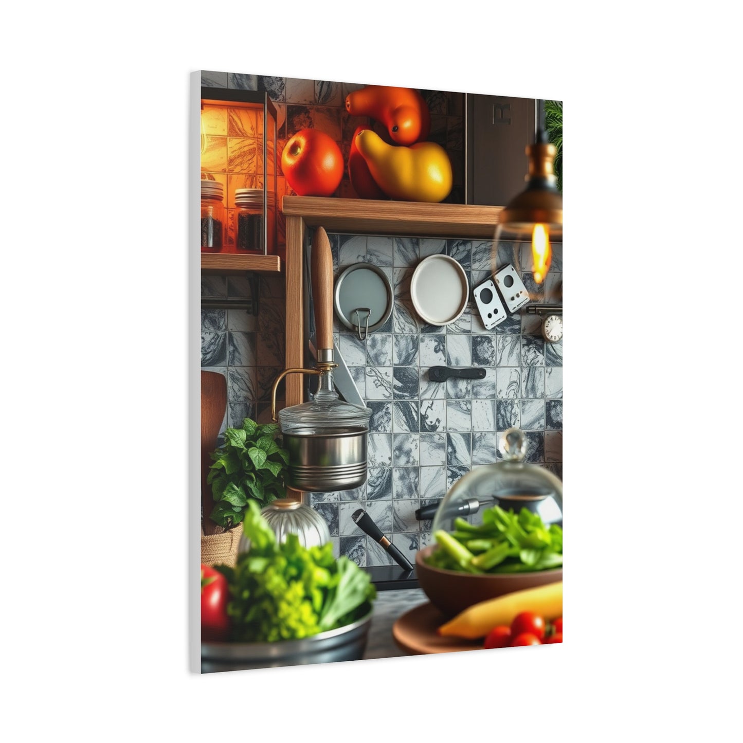 Gourmet Sanctuary Canvas