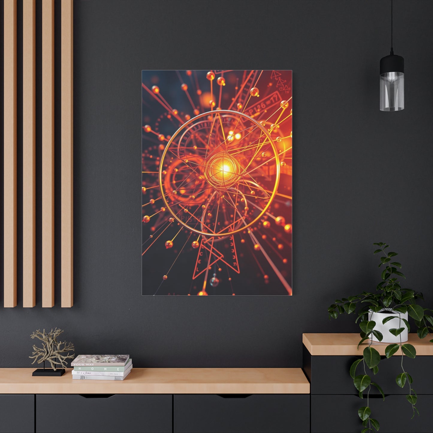 Mathematics Art Refined Canvas Wall Art & Canvas Print