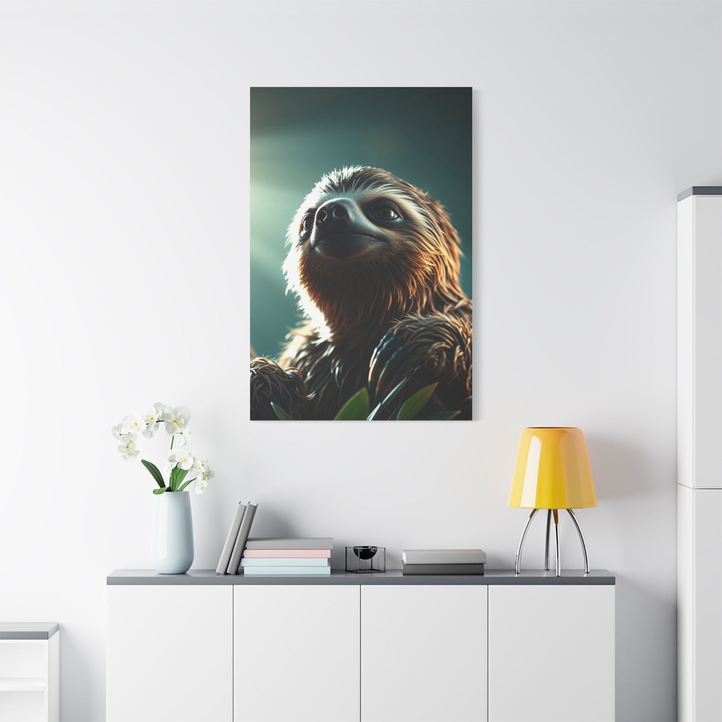 Sloth Art Refined Canvas Wall Art & Canvas Print