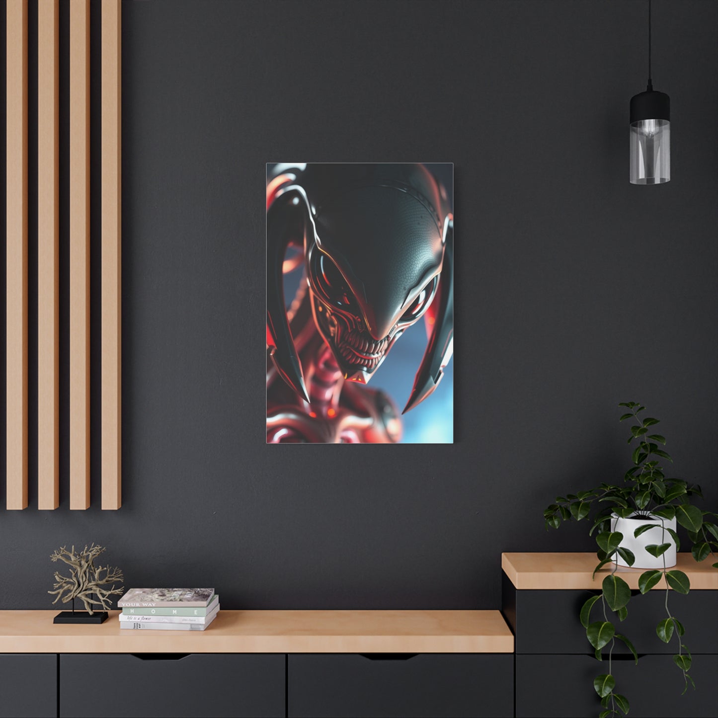 Masterpiece Alien Art Vision Wall Art & Canvas Print