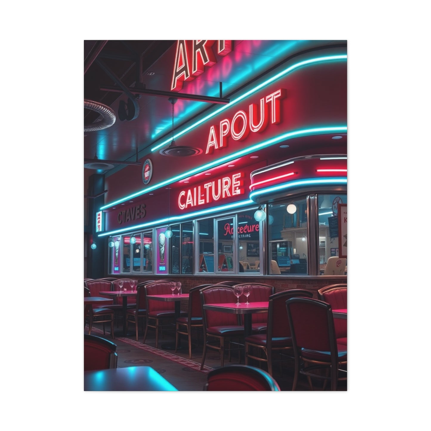 Restaurant & Diner Art Refined Canvas Wall Art & Canvas Print