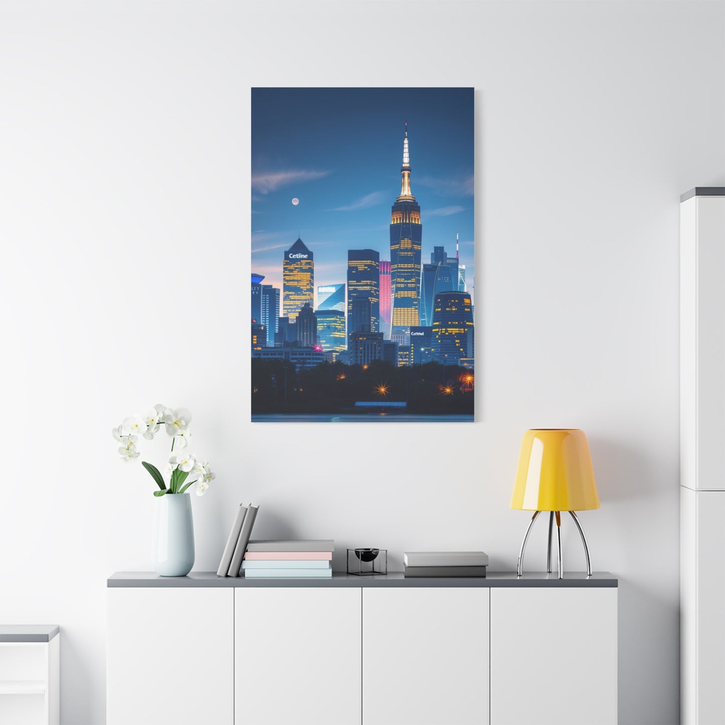 Masterpiece City Skylines Art Vision Wall Art & Canvas Print