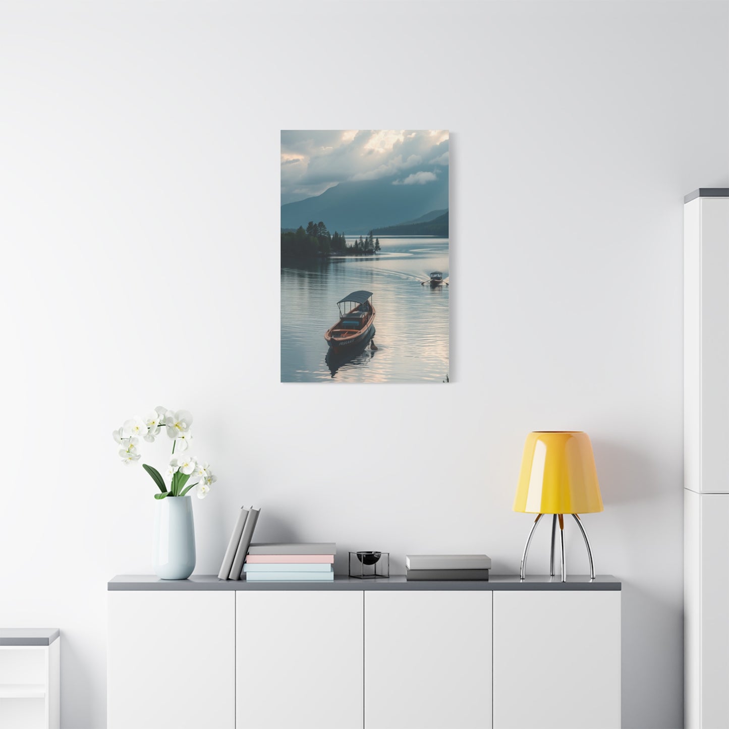 Masterpiece Lakes Art Vision Wall Art & Canvas Print