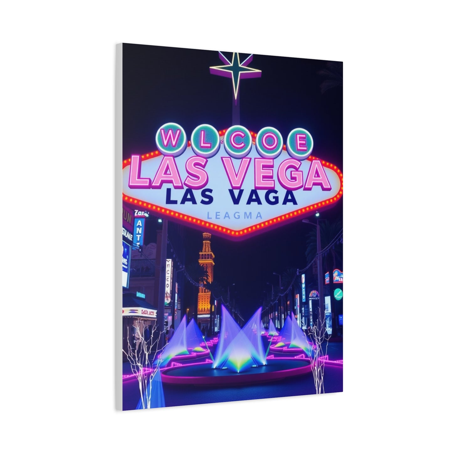 Las Vagas Art Luxury Canvas Wall Art & Canvas Print