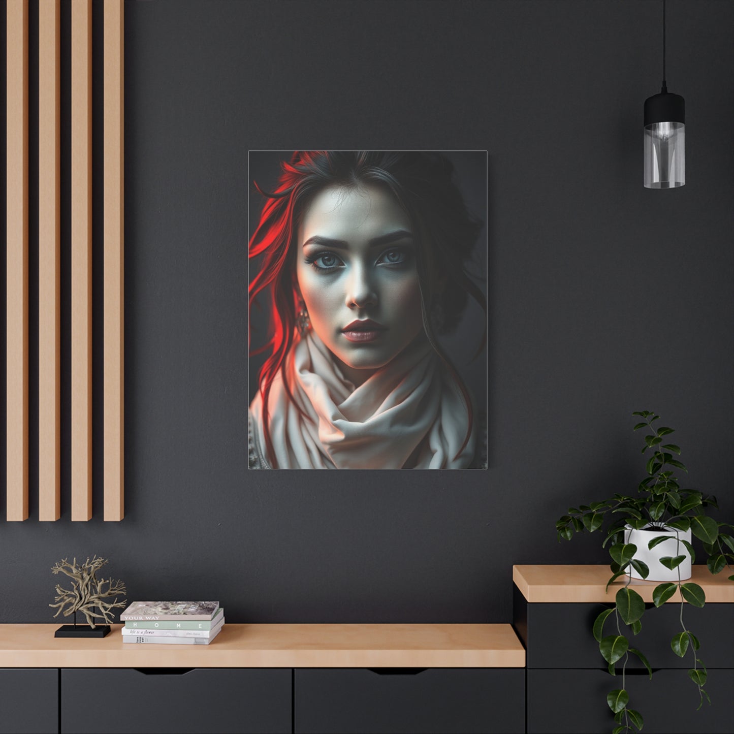 Supreme Black, White & Red Art Collection Wall Art & Canvas Print