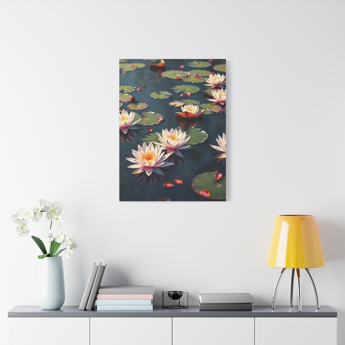 Supreme Claude Monet Water Lilies Art Collection Wall Art & Canvas Print