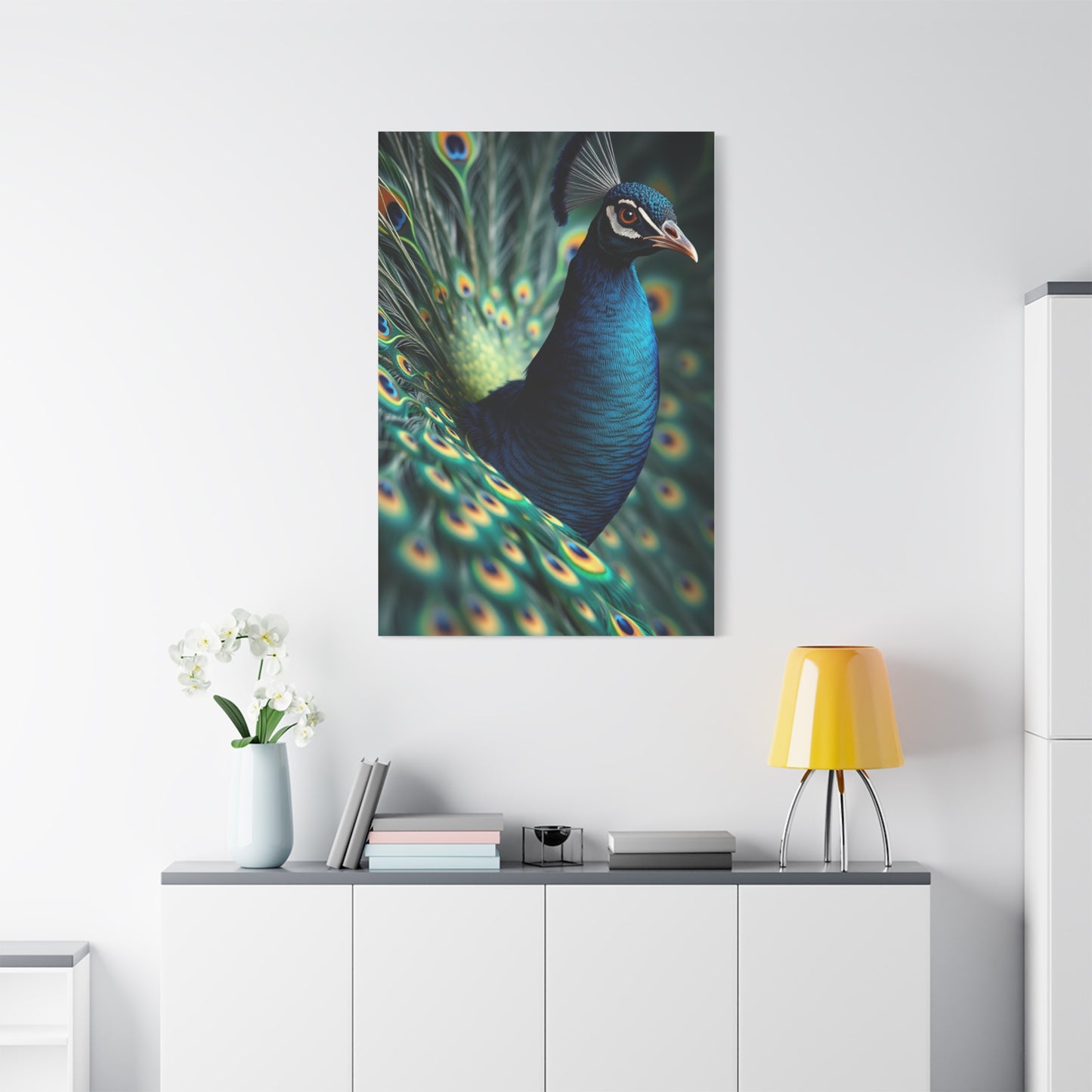 Peacock Art Luxury Canvas Wall Art & Canvas Print