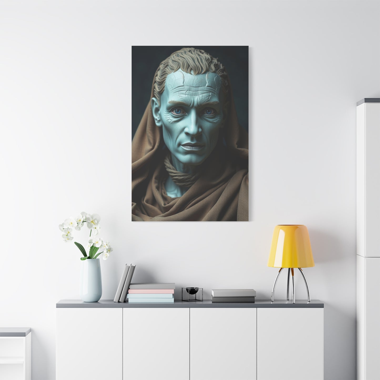 Supreme Blue & Gray Art Collection Wall Art & Canvas Print