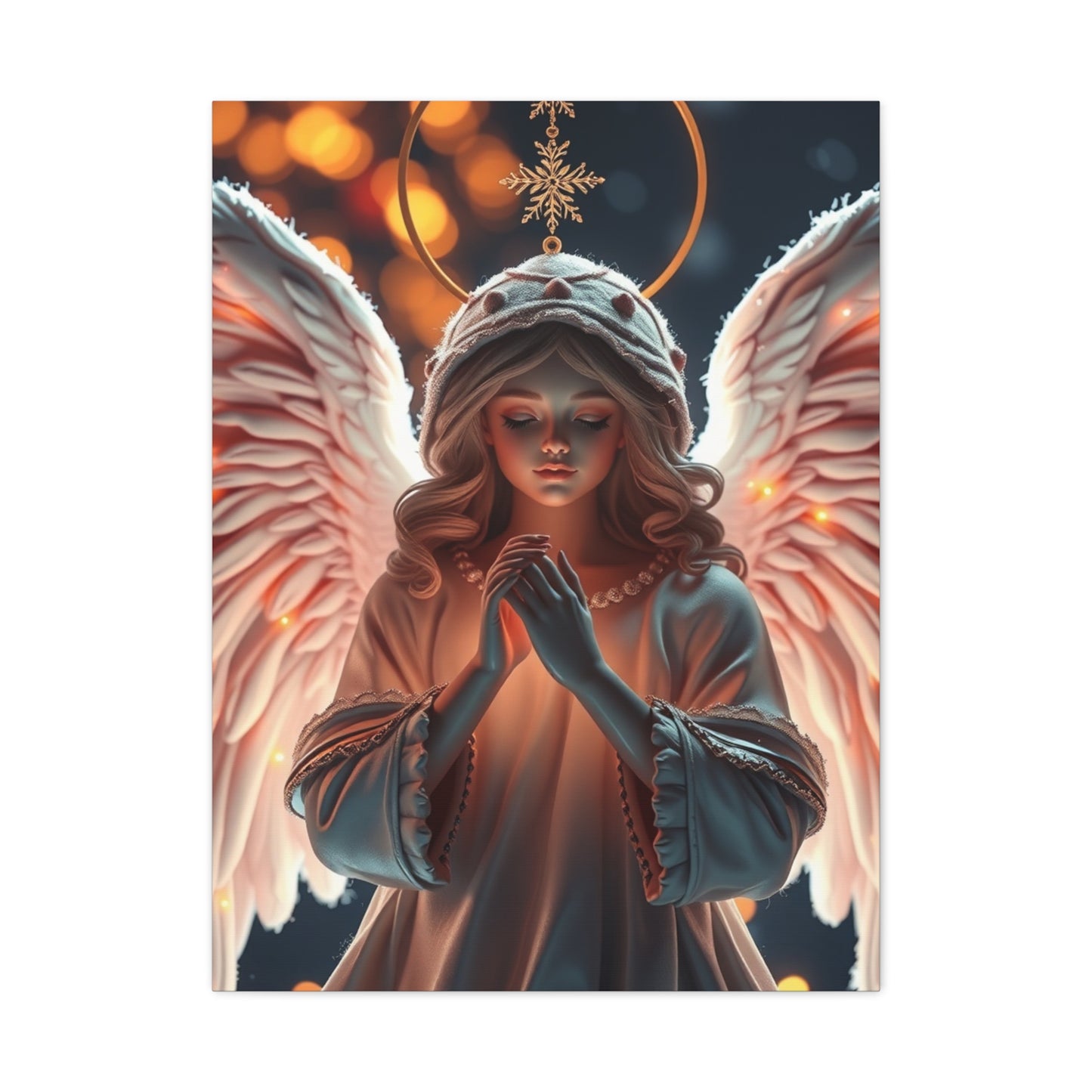 Supreme Christmas Angel Art Collection Wall Art & Canvas Print