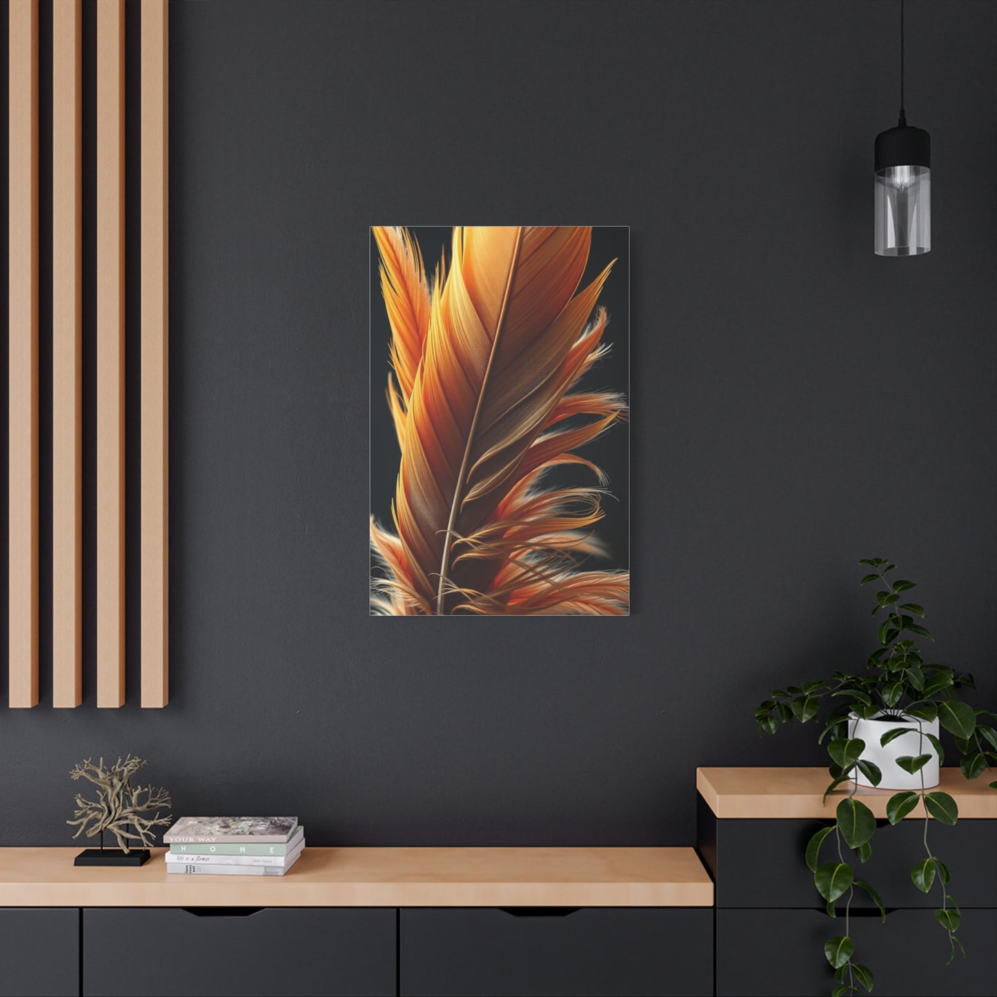 Masterpiece Feather Art Vision Wall Art & Canvas Print
