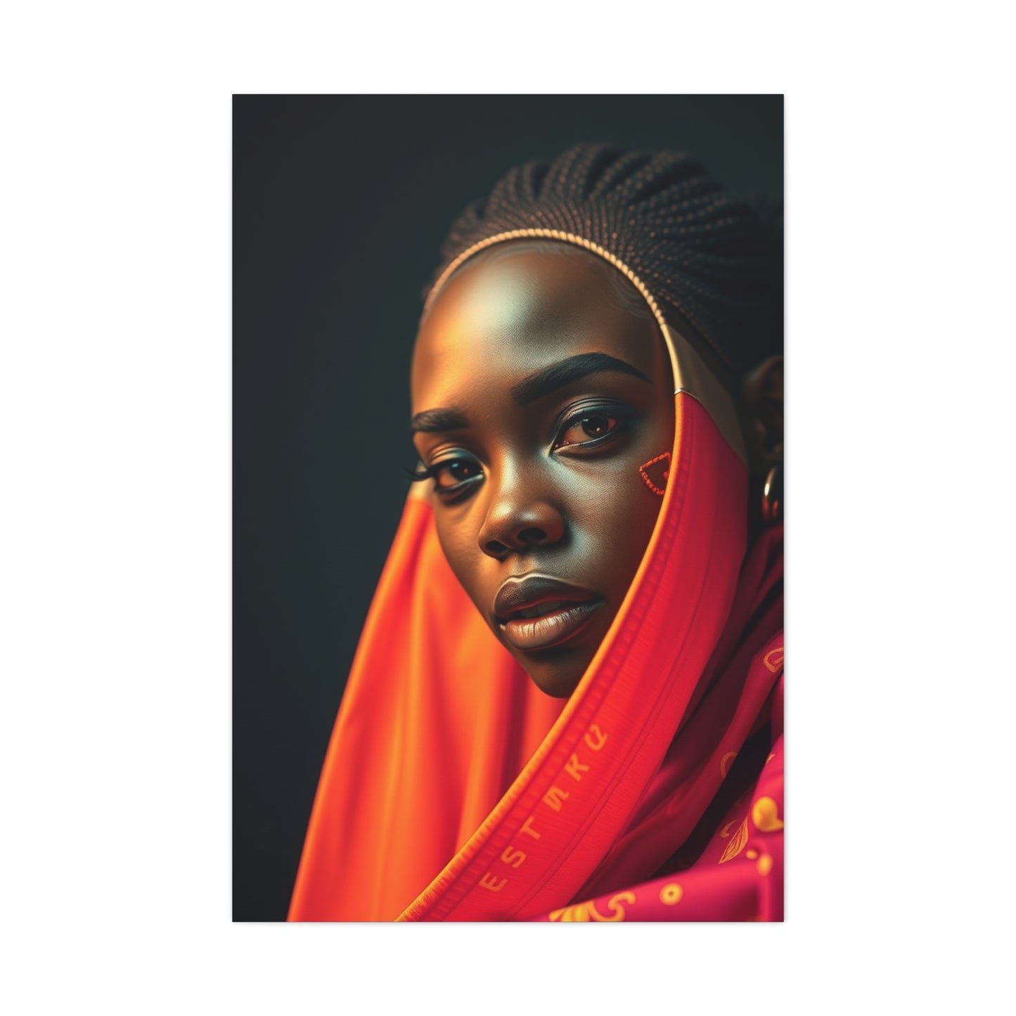 Vision Afrofuturism Art Art Wall Art & Canvas Print