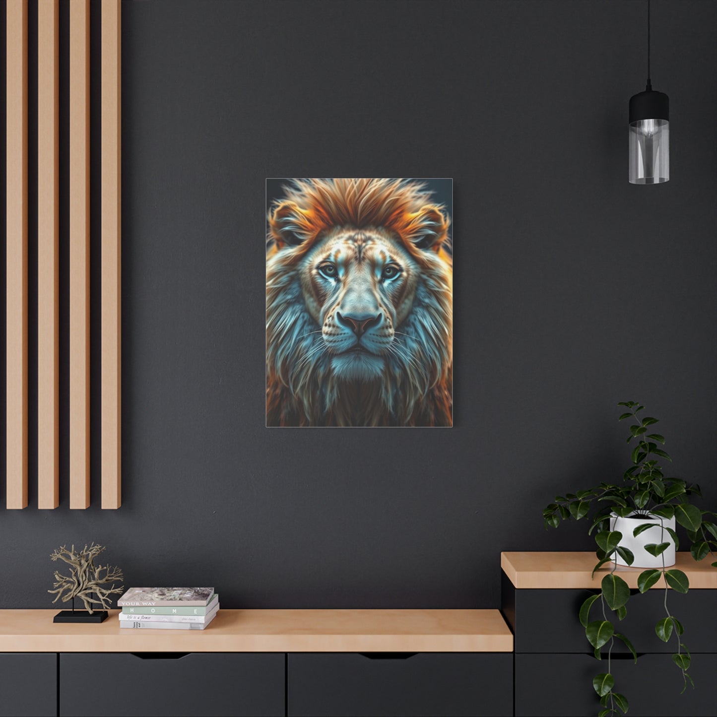 Serene Sovereignty Canvas Wall Art & Canvas Print