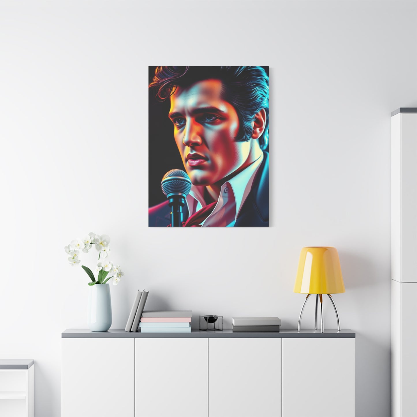 Vision Elvis Presley Art Art Wall Art & Canvas Print