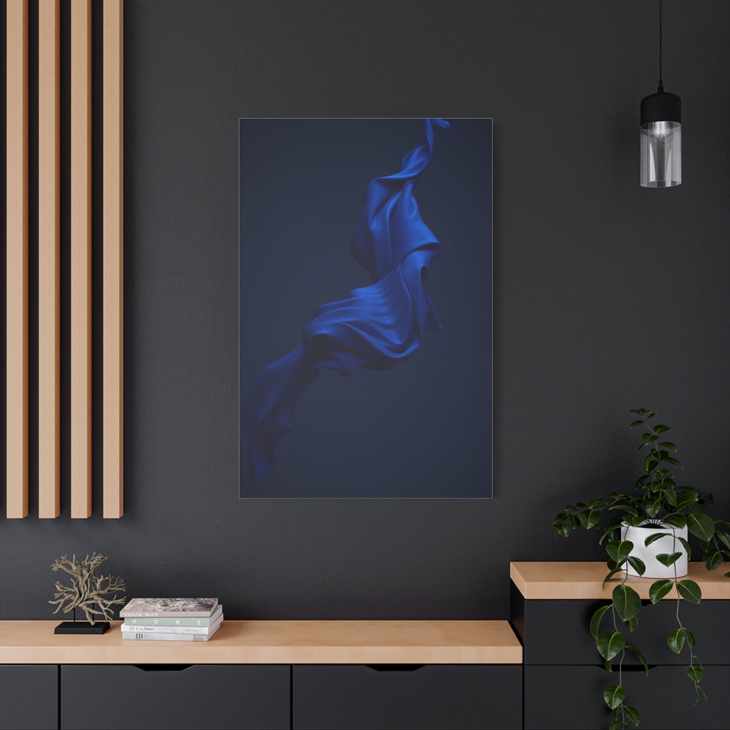 Navy Blue Art Supreme Gallery Wall Art & Canvas Print