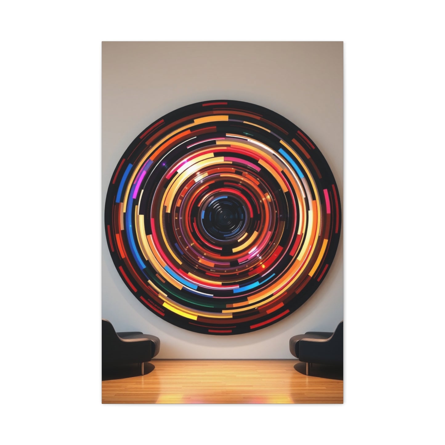 Supreme Circular Abstract Art Collection Wall Art & Canvas Print