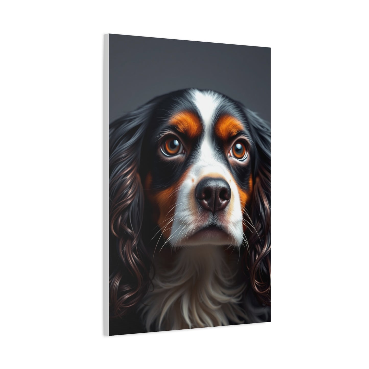 Vision Cavalier King Charles Spaniels Art Art Wall Art & Canvas Print