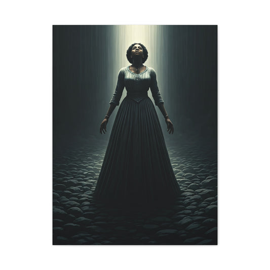 Veil of Silence Portrait Wall Art & Canvas Prints
