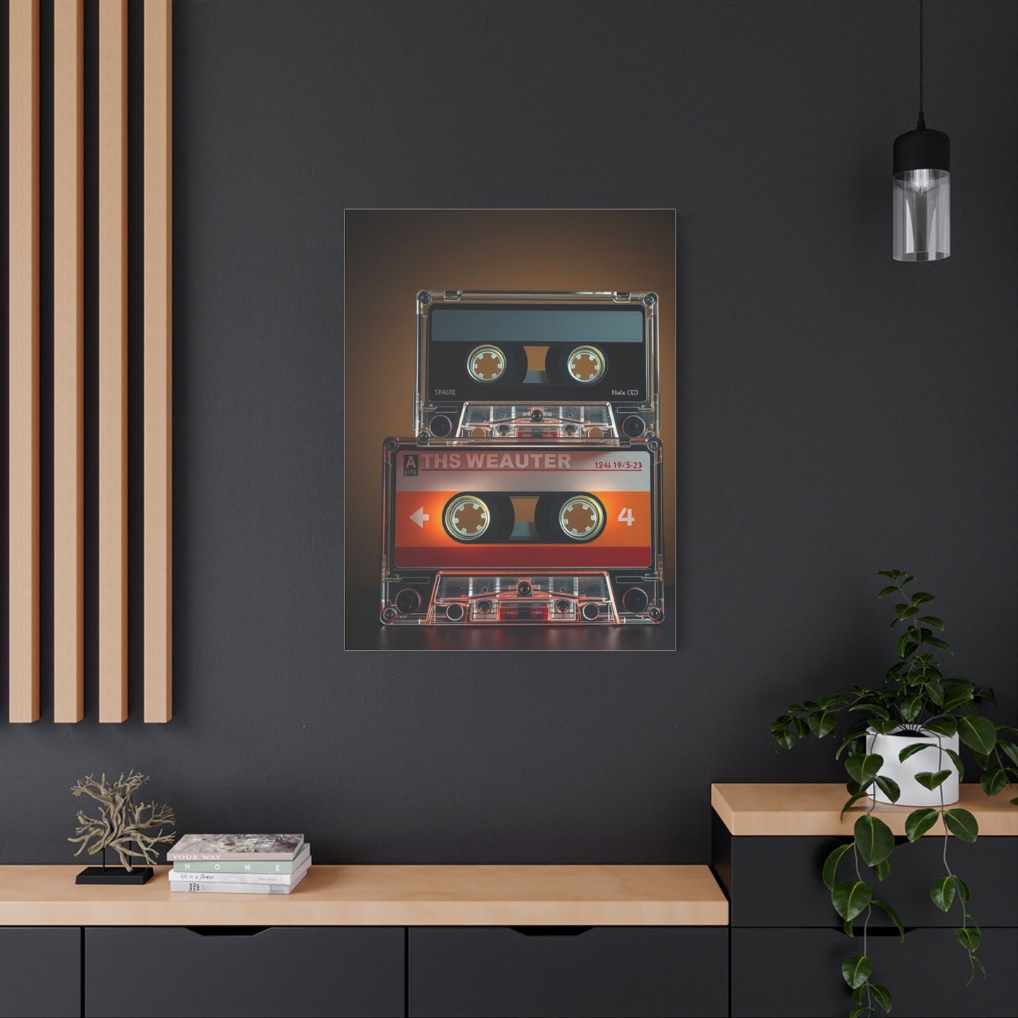 Masterpiece Cassette Tapes Art Vision Wall Art & Canvas Print