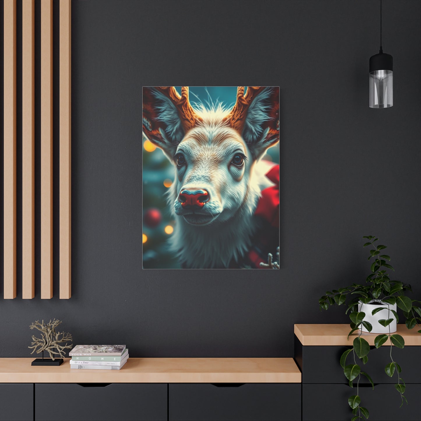 Supreme Christmas Animal Art Collection Wall Art & Canvas Print