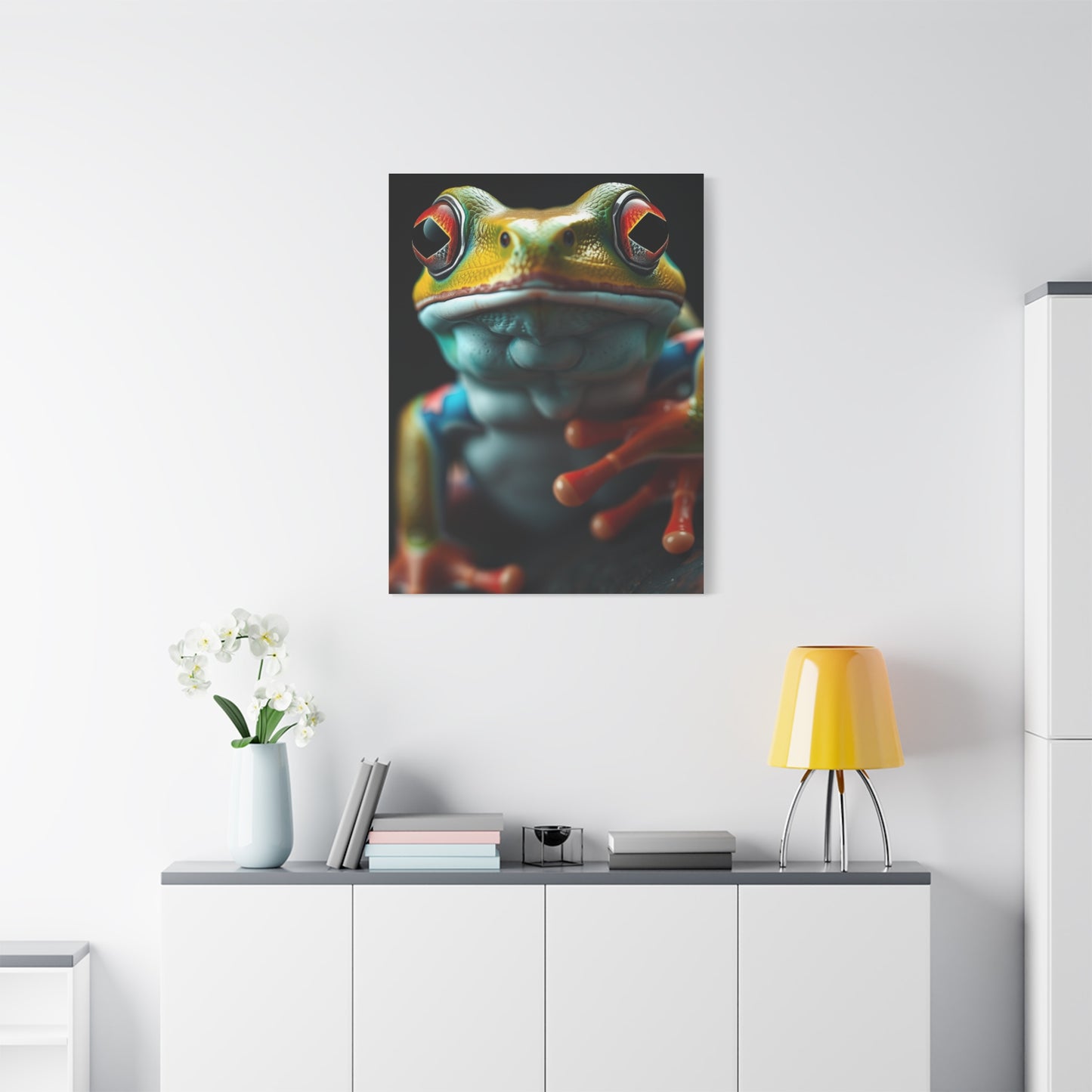 Masterpiece Frog Art Vision Wall Art & Canvas Print
