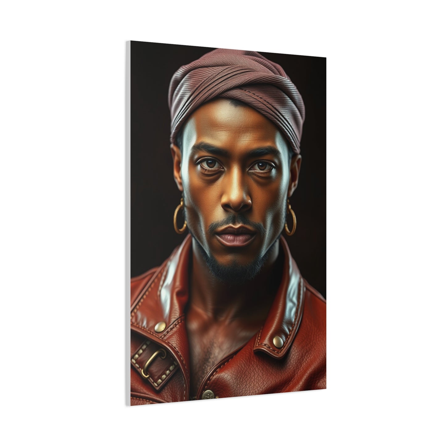 Vision Denim and Leather Art Art Wall Art & Canvas Print