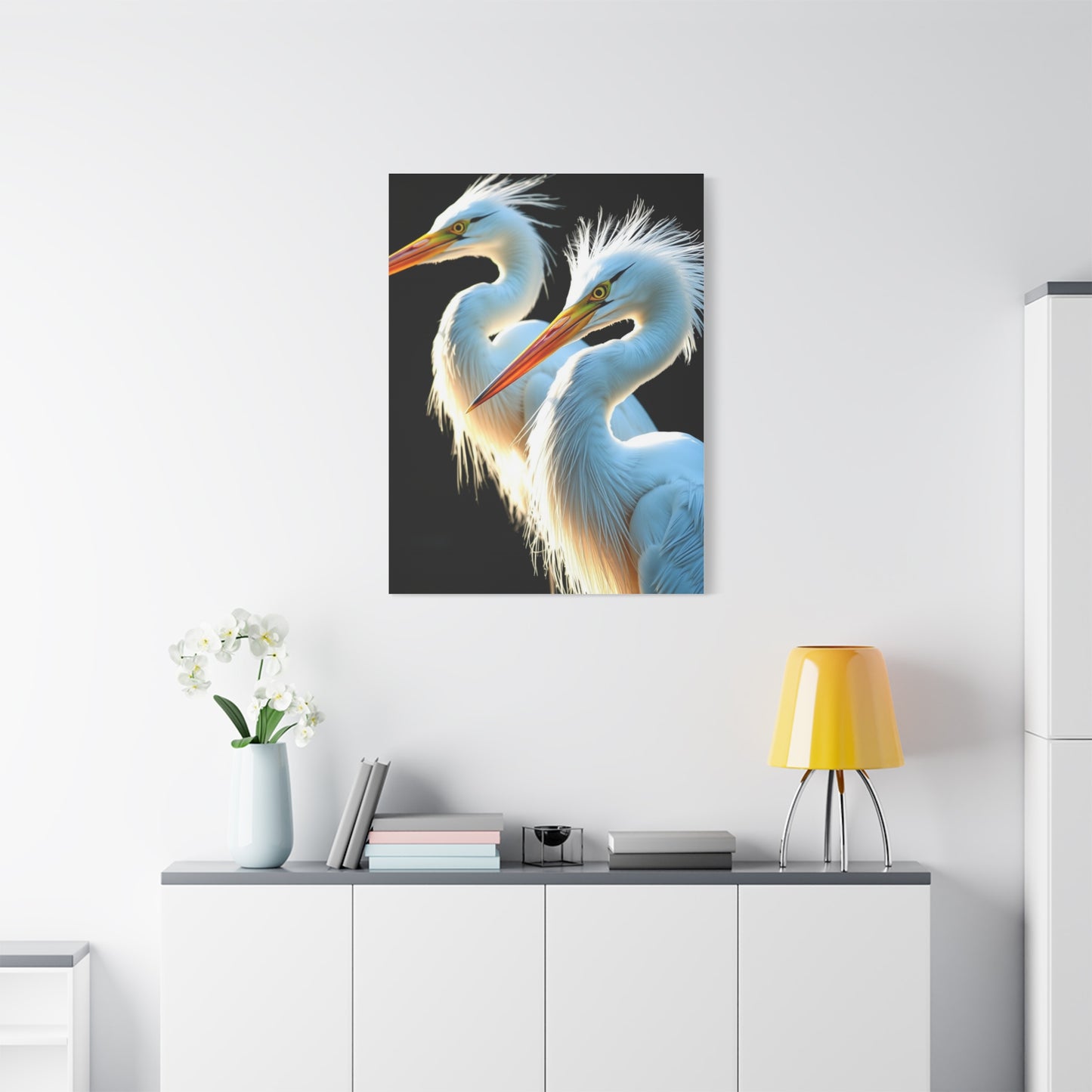 Herons and Egrets Art Supreme Gallery Wall Art & Canvas Print