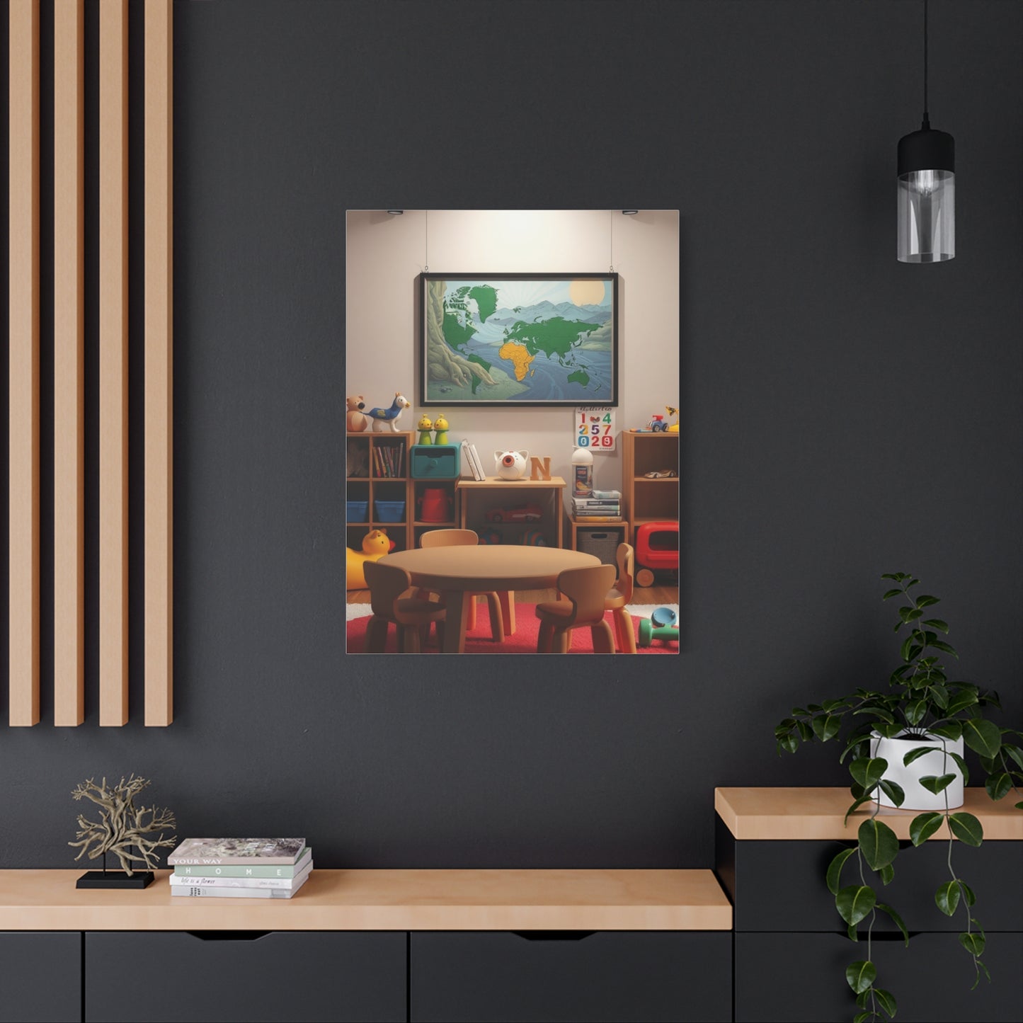 Elite Kids Playroom Art Vision Wall Art & Canvas Print
