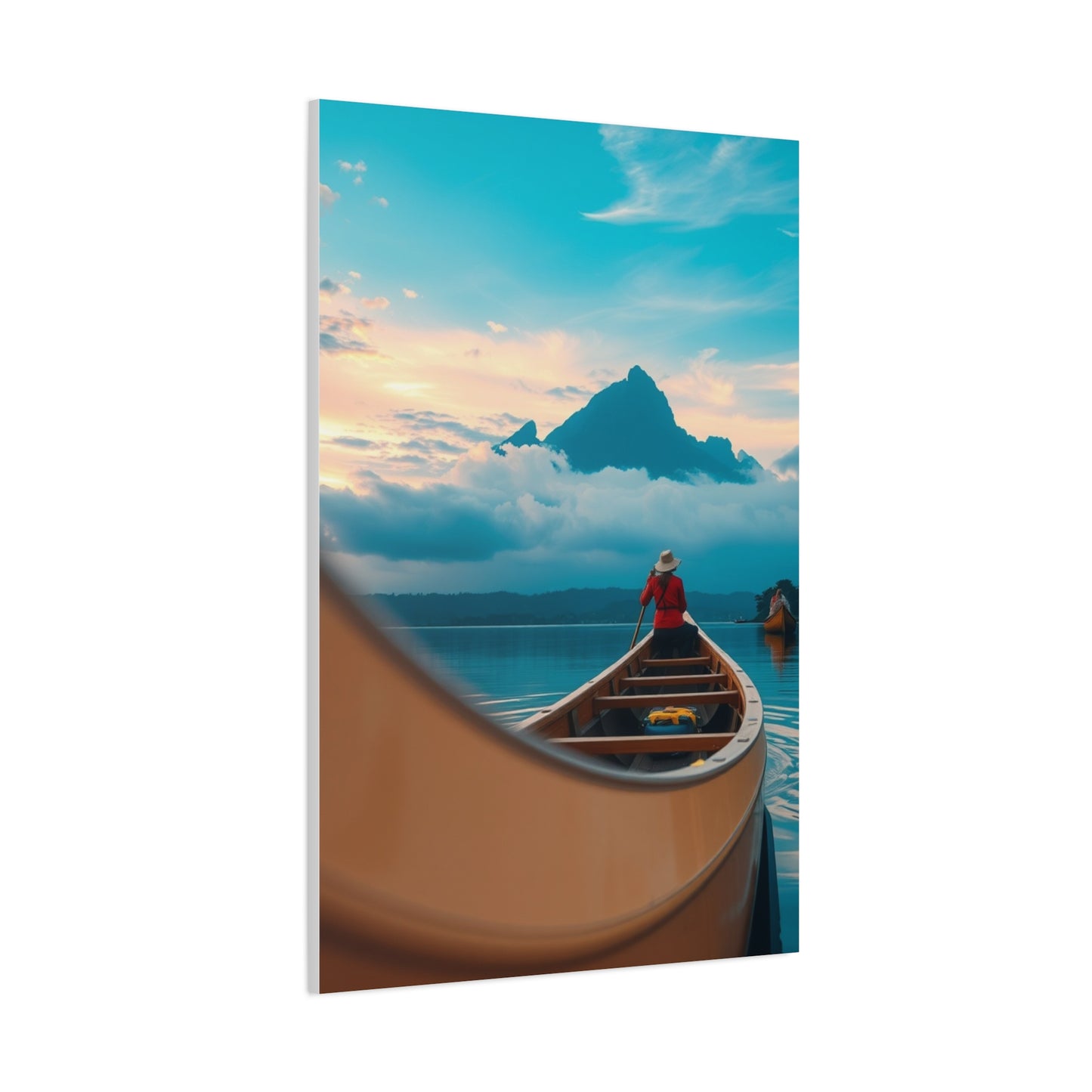 Masterpiece Canoe Art Vision Wall Art & Canvas Print