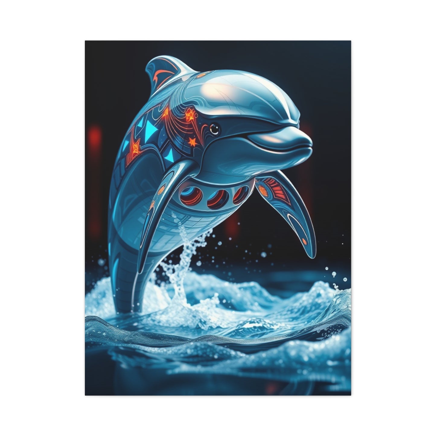 Supreme Dolphin Art Collection Wall Art & Canvas Print