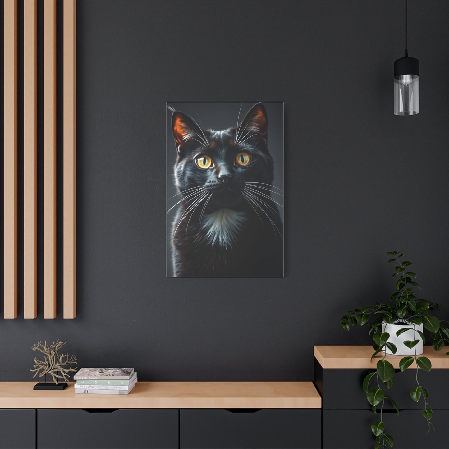 Supreme Tuxedo Cat Art Collection Wall Art & Canvas Print