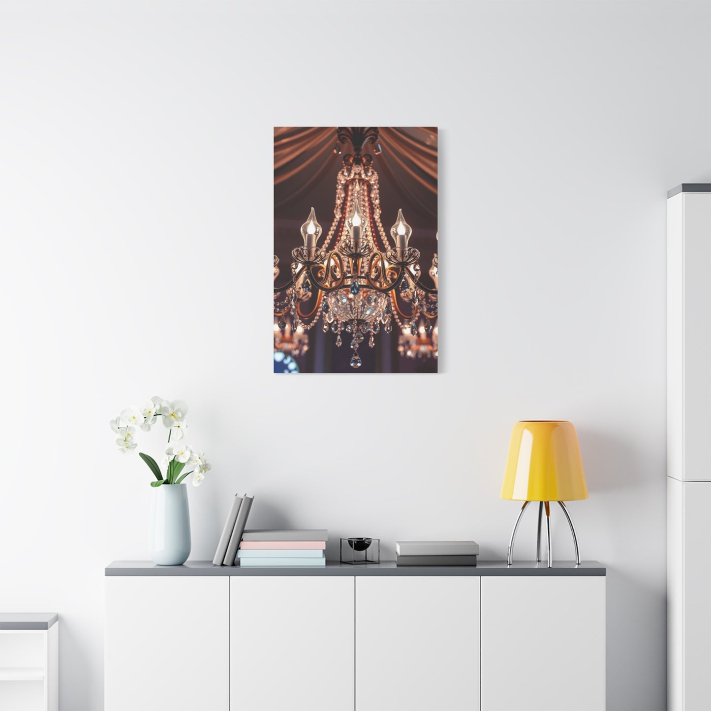 Masterpiece Chandelier Art Vision Wall Art & Canvas Print