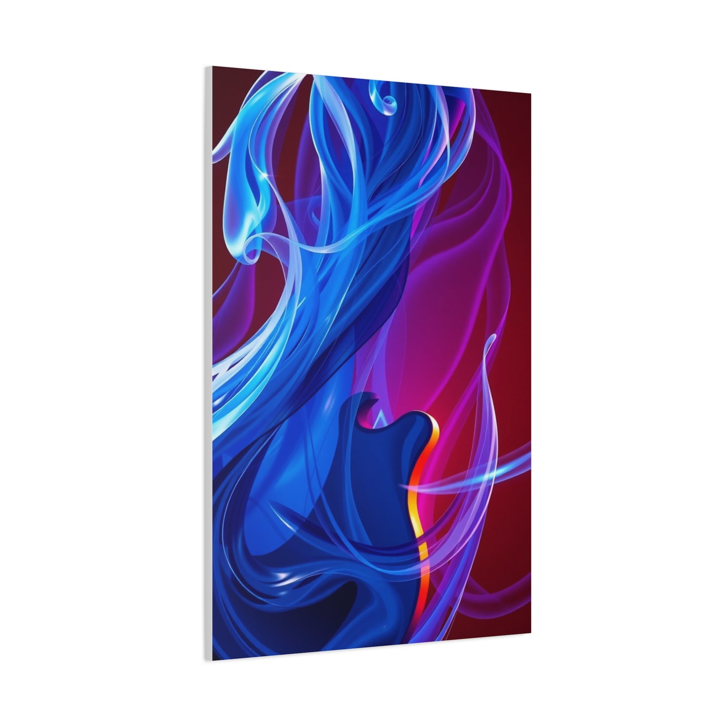 Supreme Blue Music Art Collection Wall Art & Canvas Print
