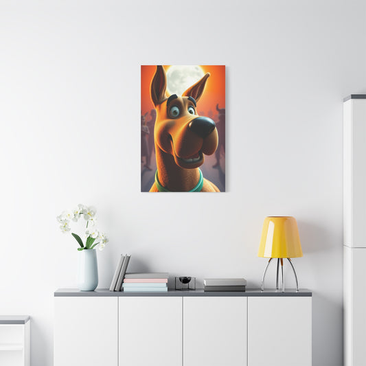 Scooby-Doo (TV Series) Characters Art Supreme Gallery Wall Art & Canvas Print