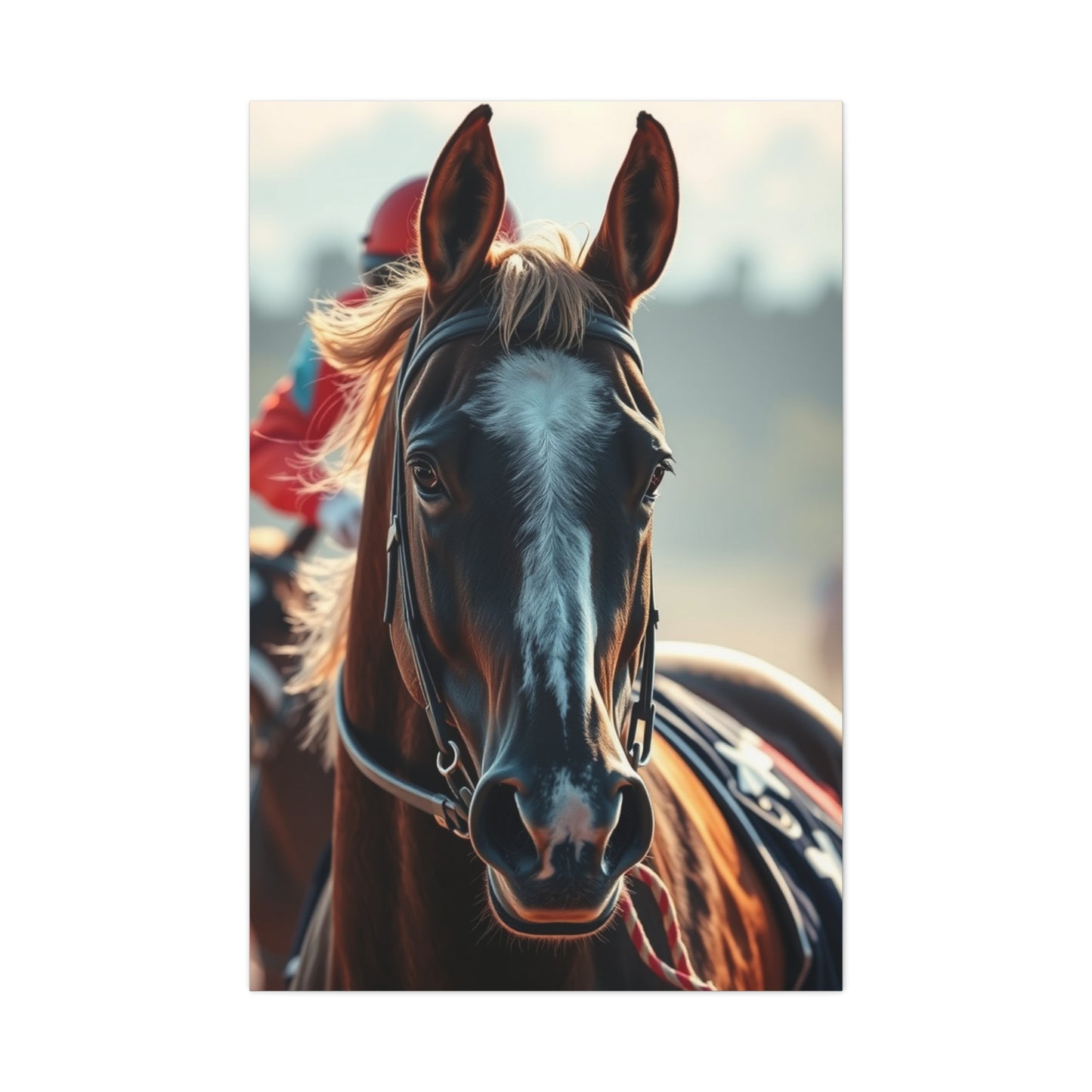 Horse Racing Art Luxury Canvas Wall Art & Canvas Print