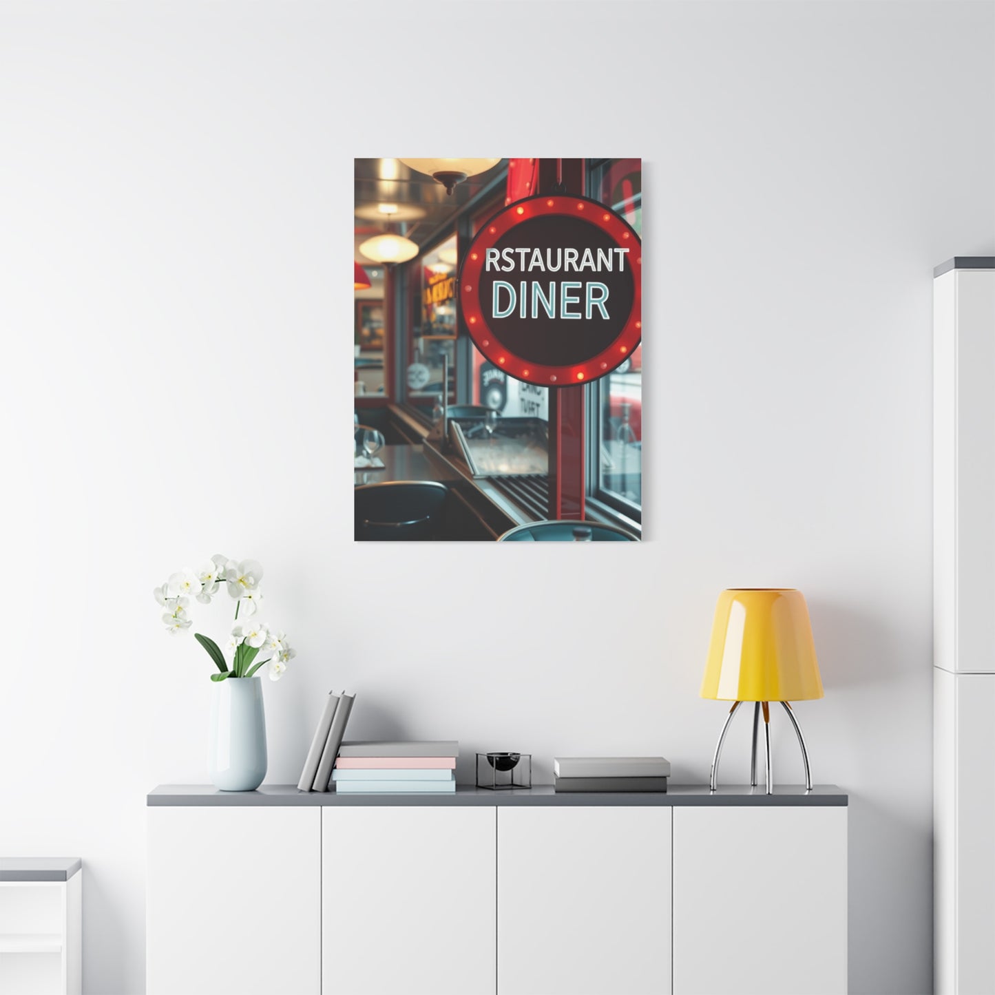 Restaurant & Diner Art Luxury Canvas Wall Art & Canvas Print