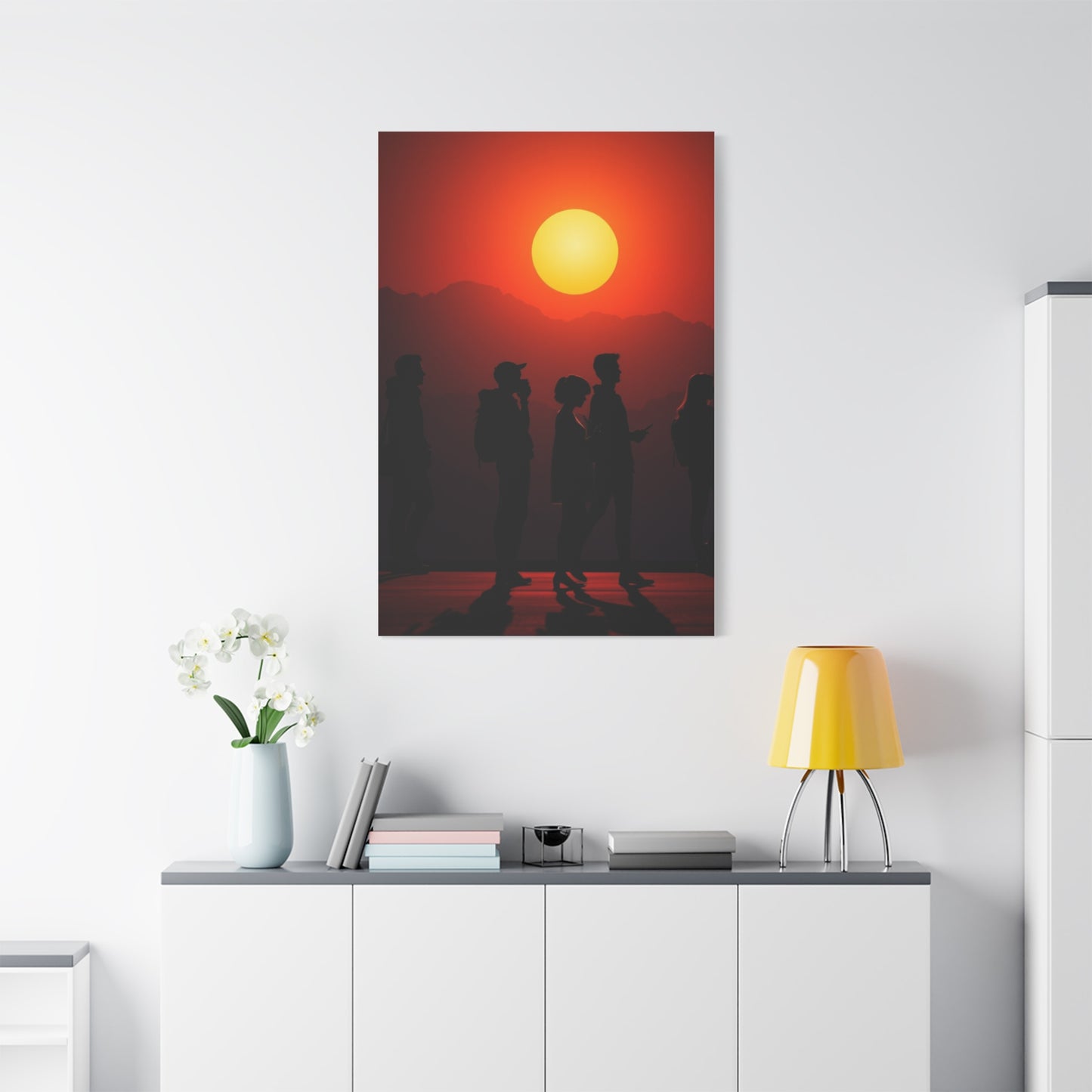 Silhouettes Art Supreme Gallery Wall Art & Canvas Print
