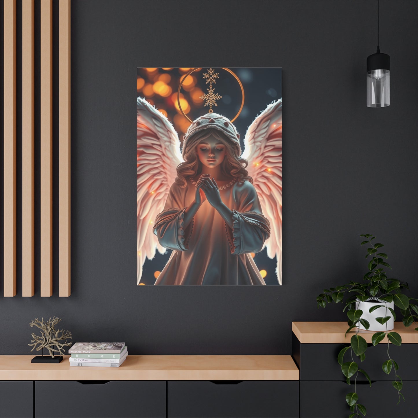 Supreme Christmas Angel Art Collection Wall Art & Canvas Print