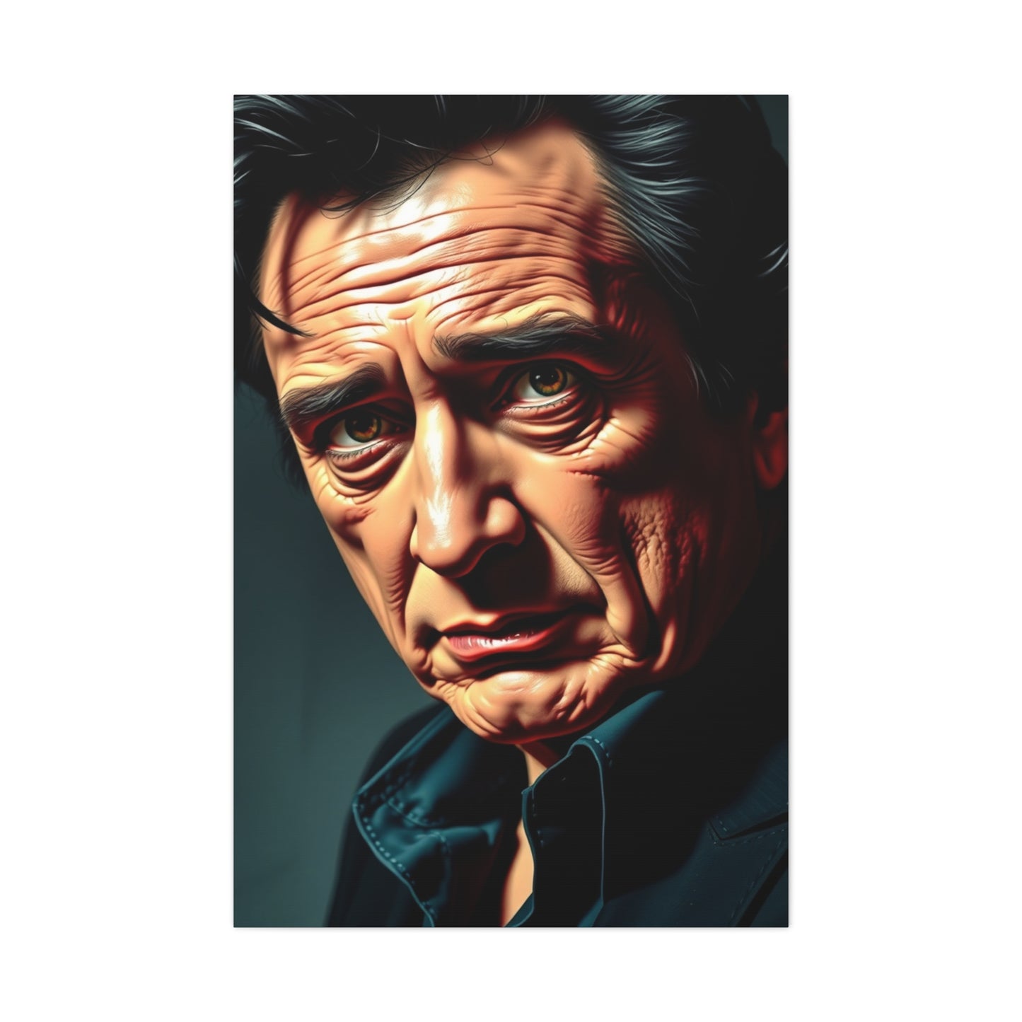 Johnny Cash Art Refined Canvas Wall Art & Canvas Print