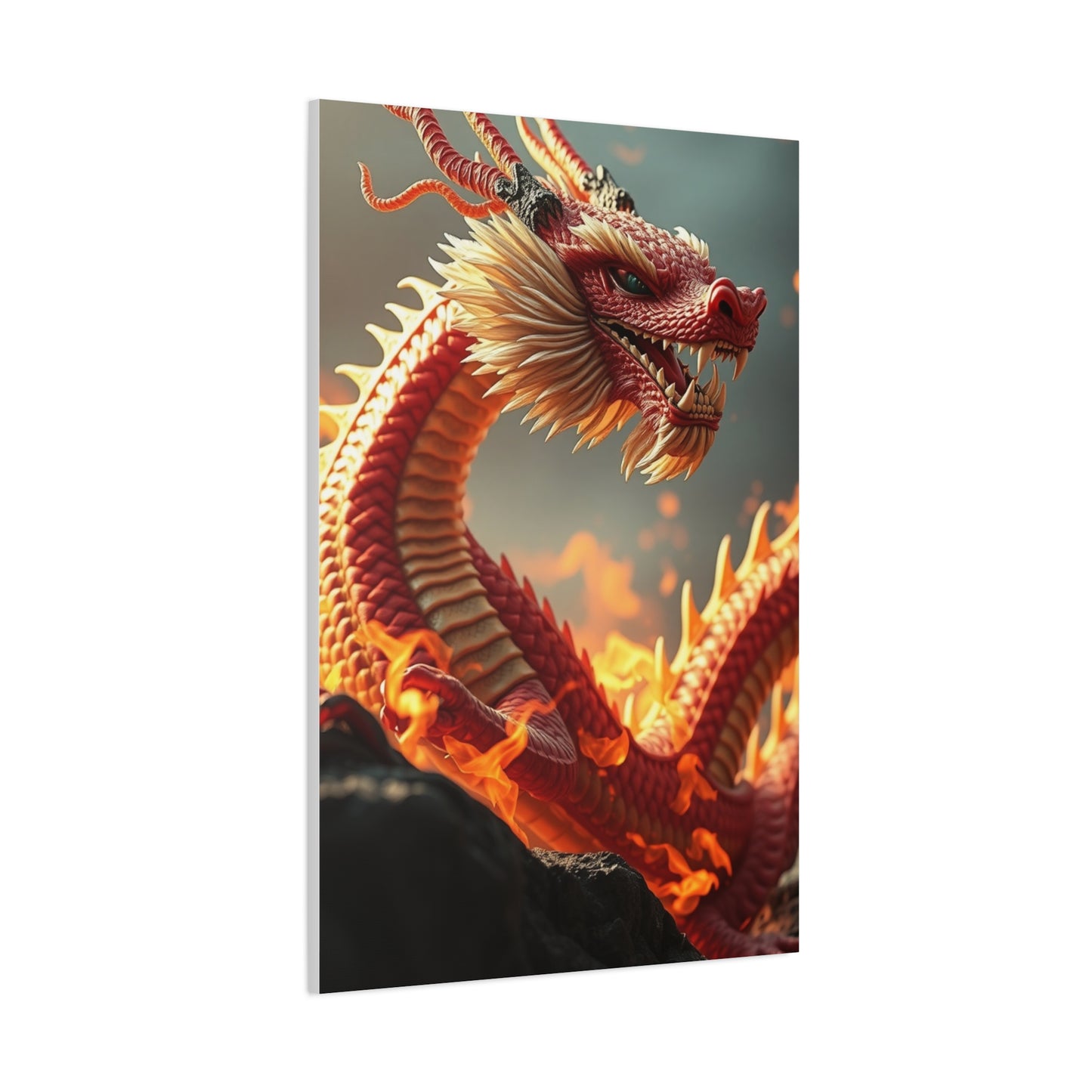Masterpiece Dragons Art Vision Wall Art & Canvas Print