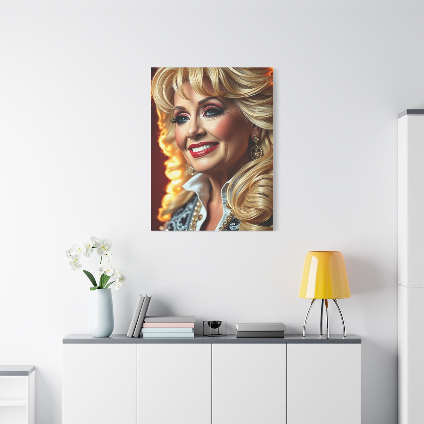 Supreme Dolly Parton Art Collection Wall Art & Canvas Print
