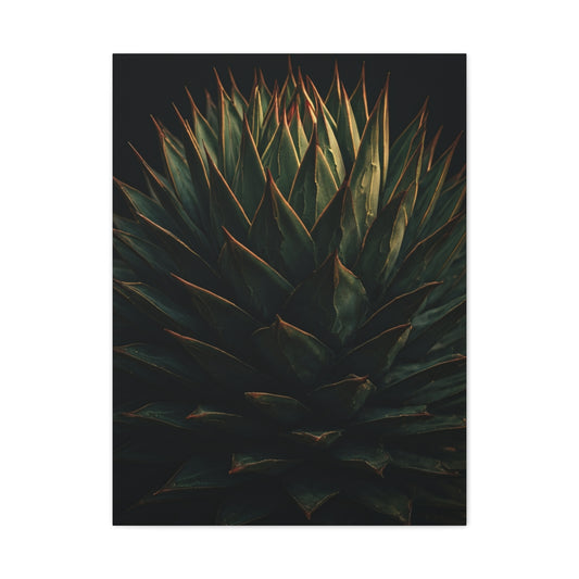 Emerald Agave Close-Up Wall Art & Canvas Prints