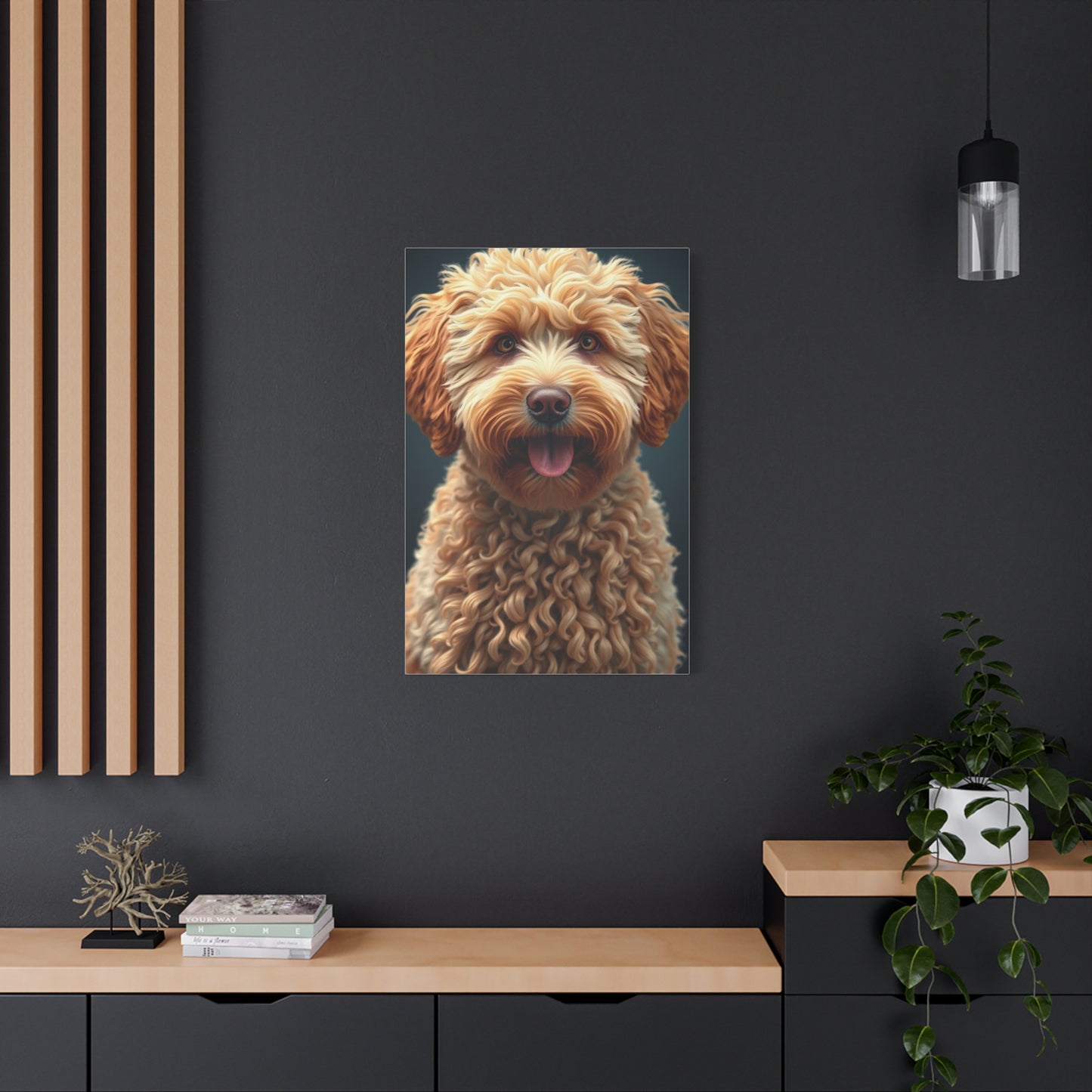 Golden Doodle Art Luxury Canvas Wall Art & Canvas Print