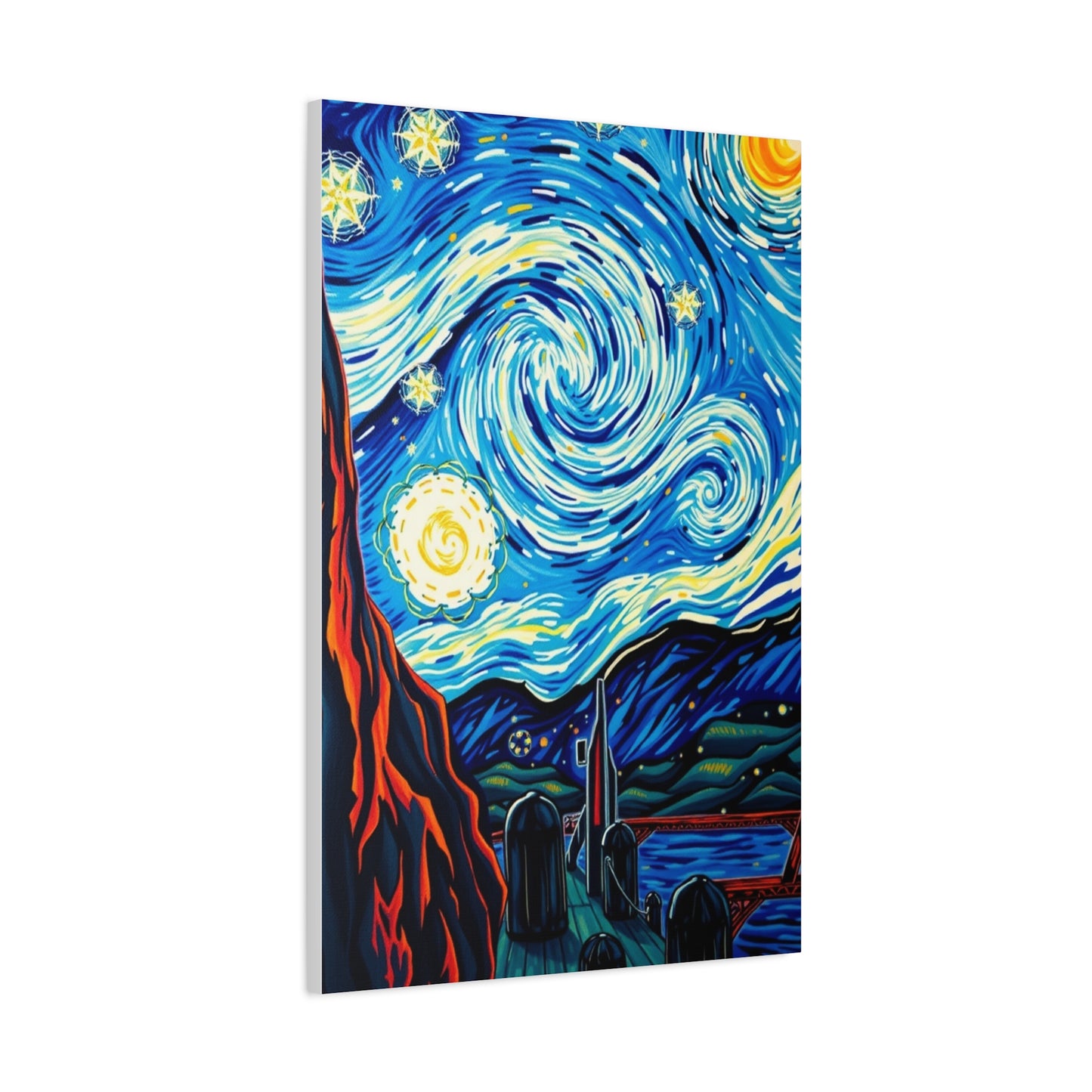 The Starry Night Canvas Art Supreme Gallery Wall Art & Canvas Print
