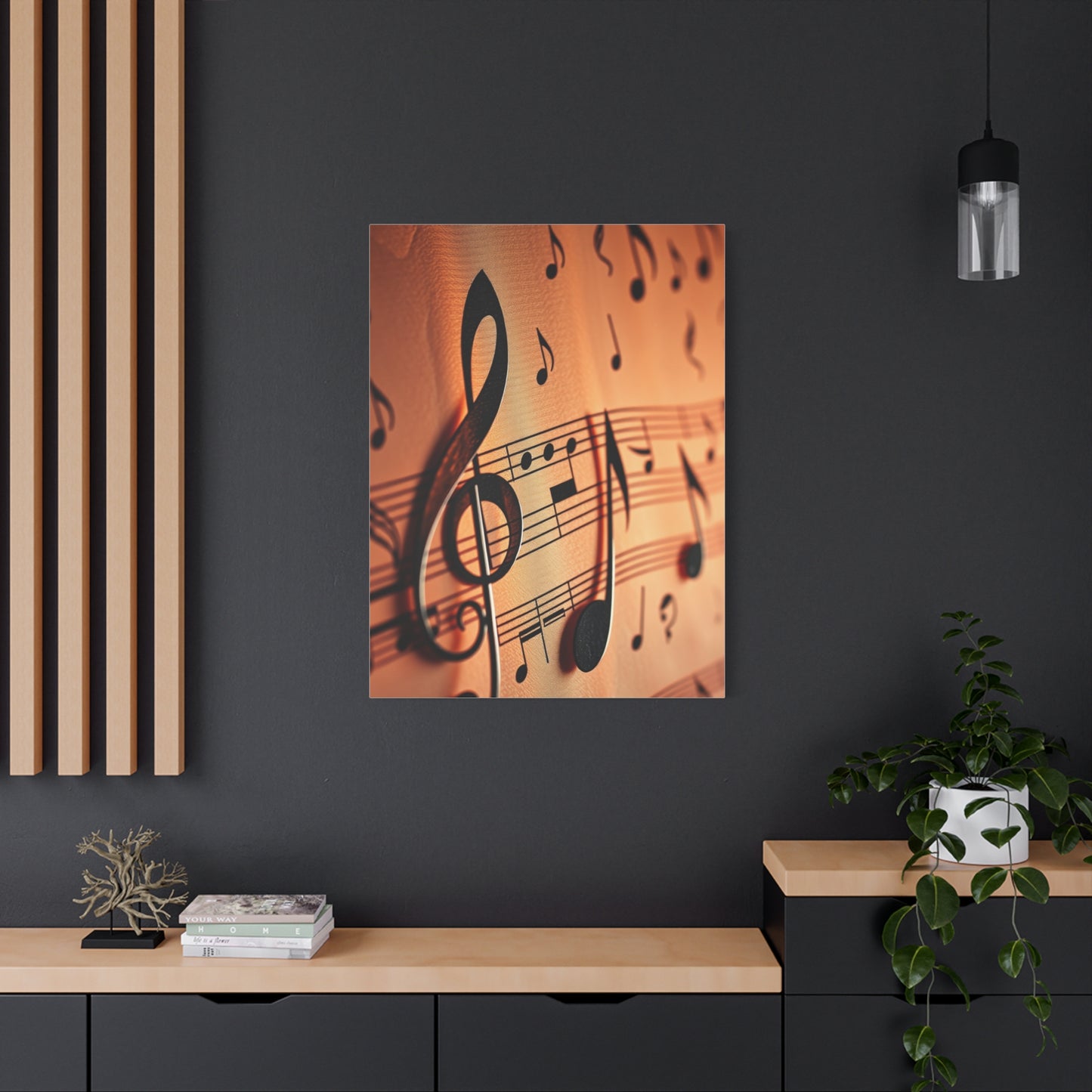 Musical Notes Art Supreme Gallery Wall Art & Canvas Print